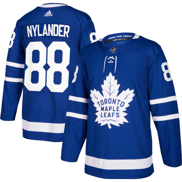 NHL Toronto Maple Leafs Tröjor #88 Nylander Authentic Kungsblå Hemma